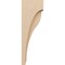 Ekena Millwork 5"W x 10"D x 30"H Thin Helena Rough Cedar Woodgrain TimberThane Corbel, Primed Tan CORUR05X10X30HELRCPR - alternate 6